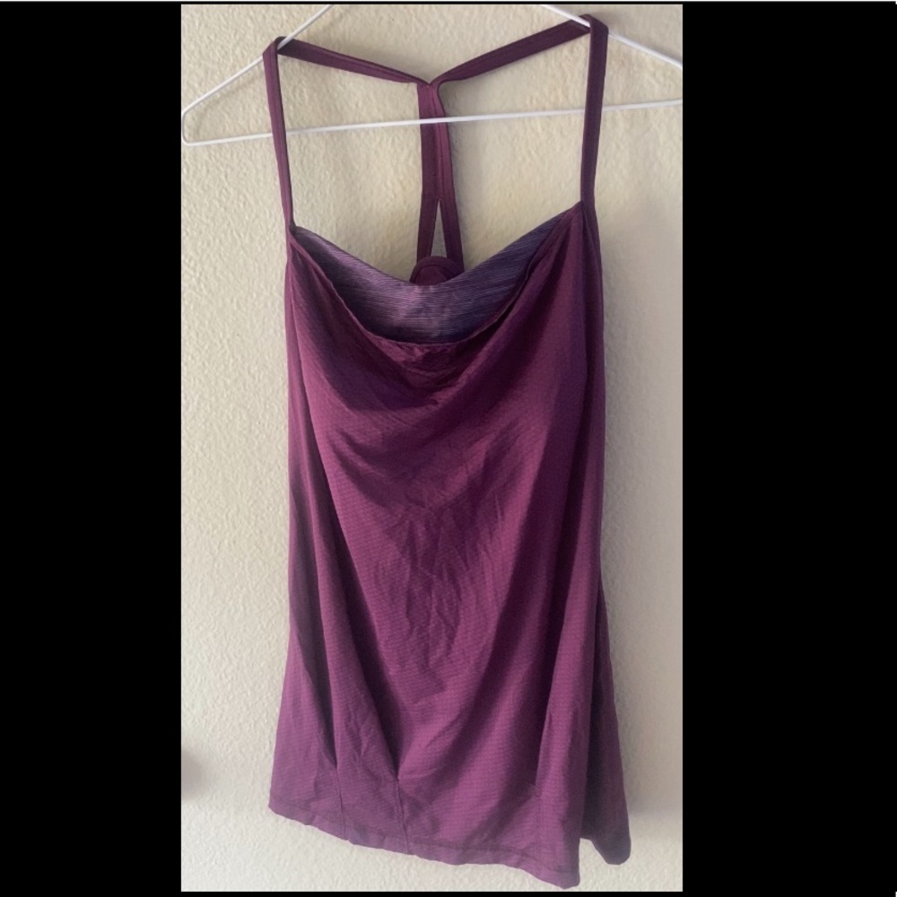Lululemon athletic tank built in bra